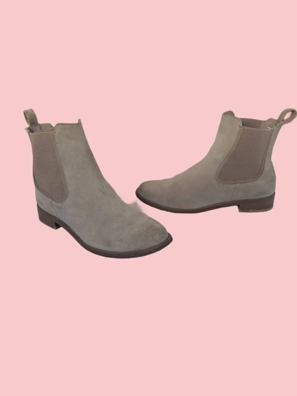 Thursday Boot Company Cream / Tan Suede Pull On boots - Men's Size 8